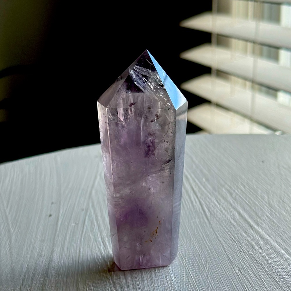 Amethyst tower crystal